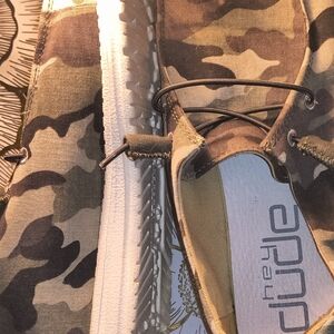 Hey Dude Camouflage Shoes